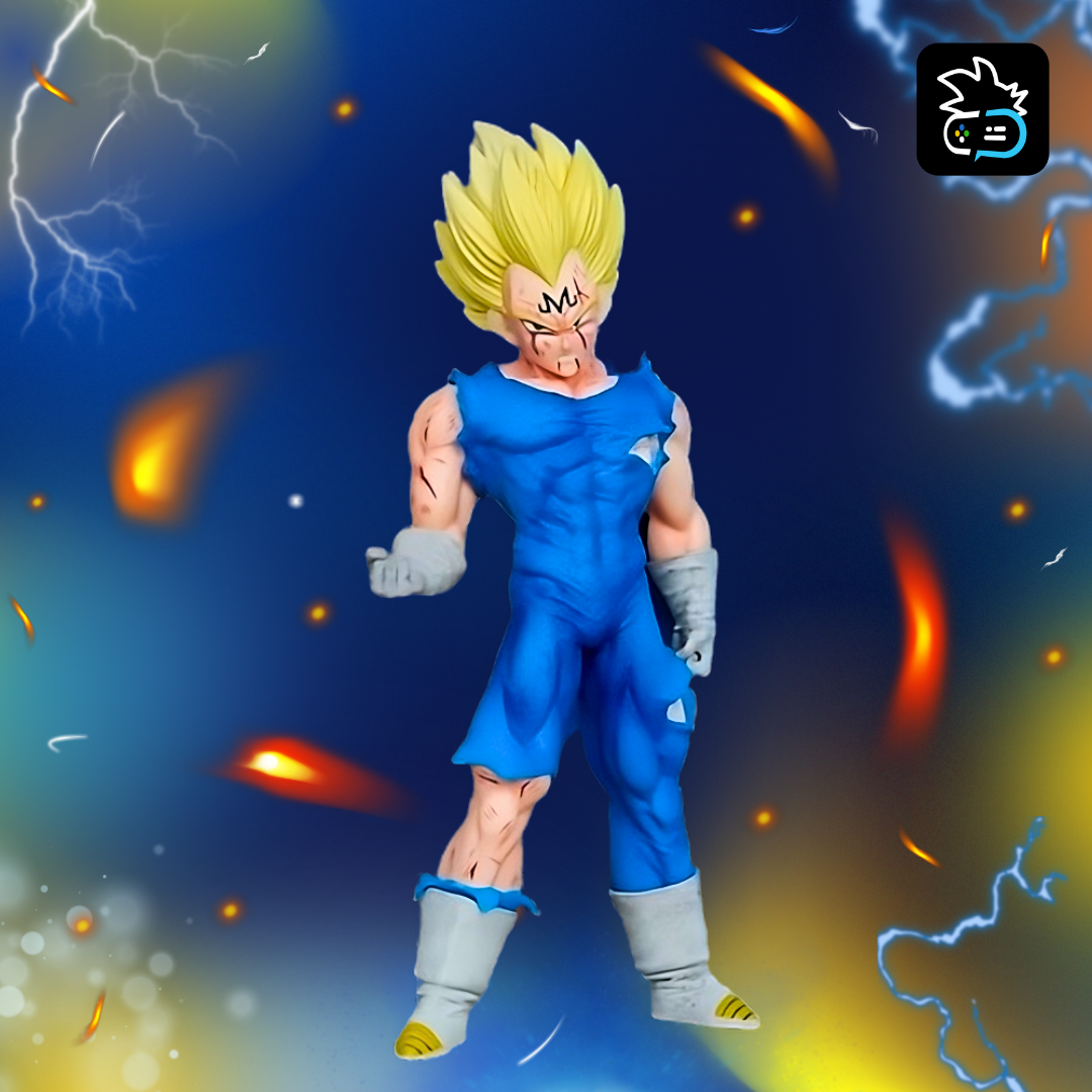 Figura Dragon Ball Majin Vegeta 20cm