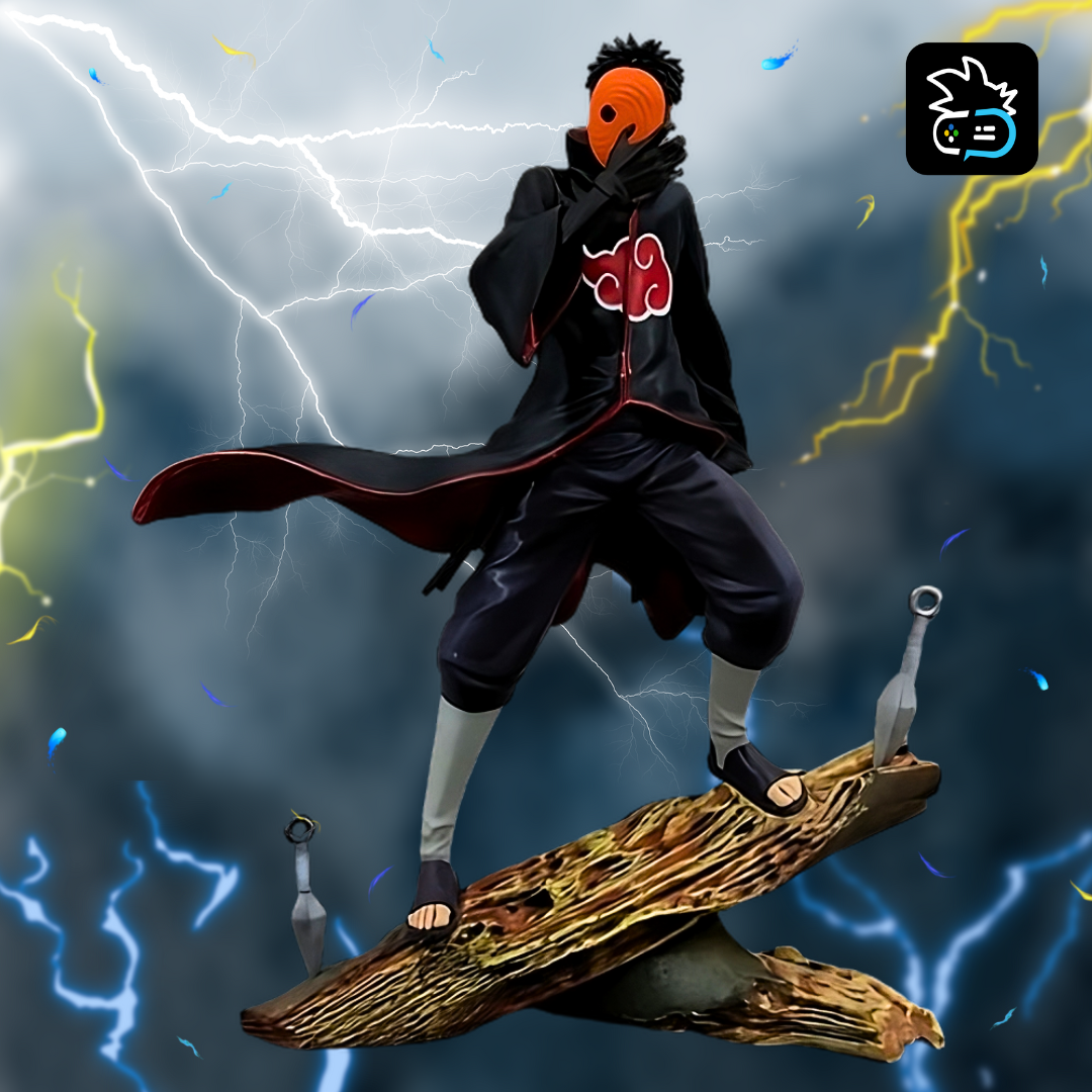 Naruto Uchiha Tobi Obito Figure 26cm