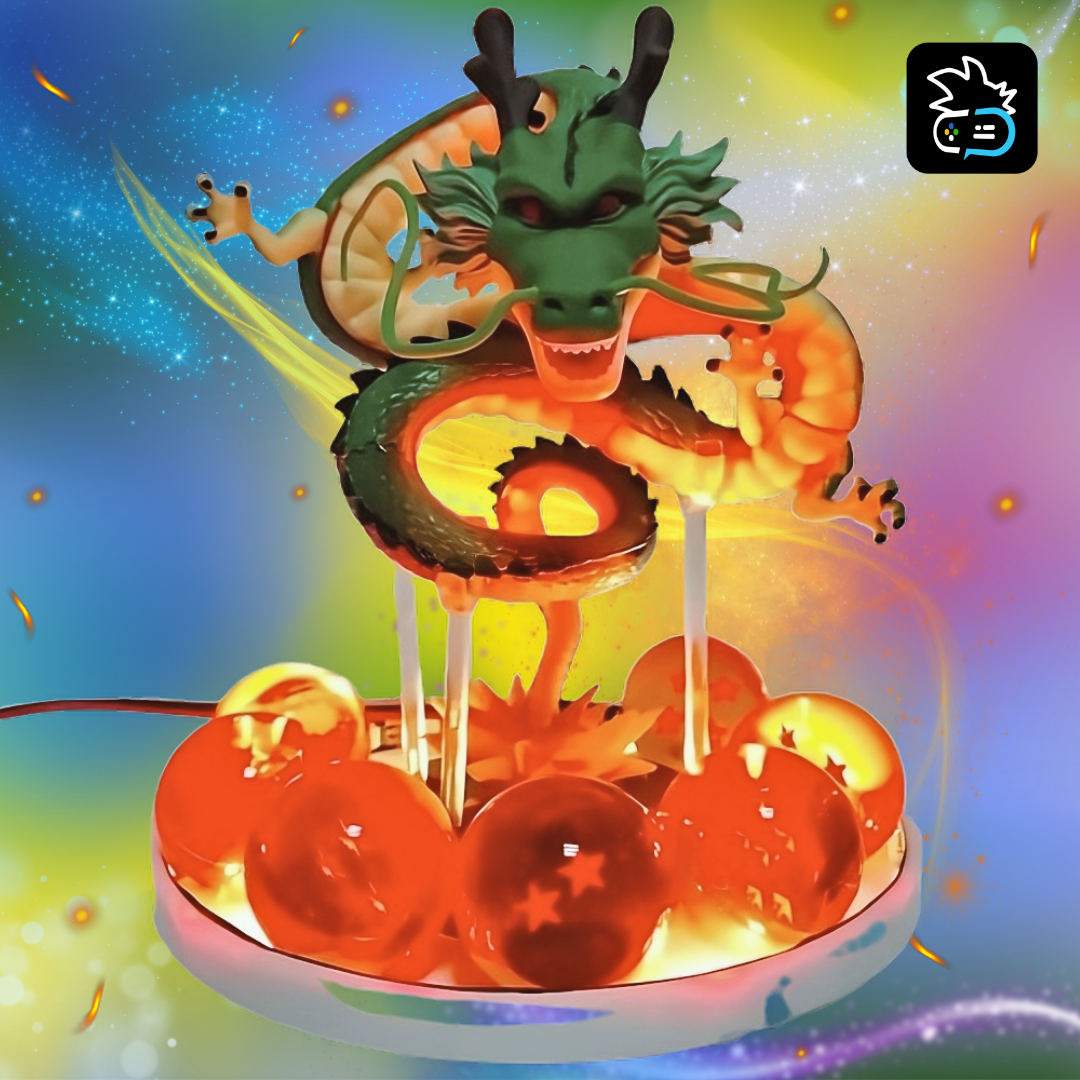 Figura de Coleccionista: Shenron &amp; Bolas del Dragón [LED]