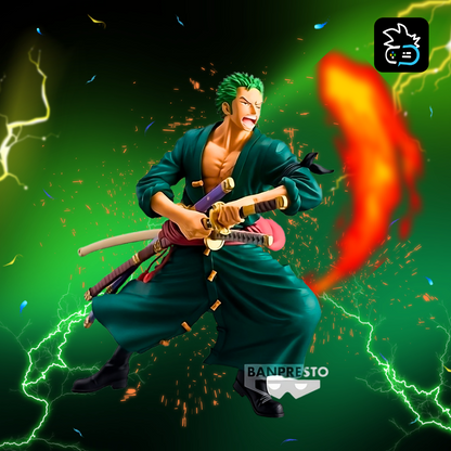 Figura Roronoa Zoro Grandista One Piece 22cm