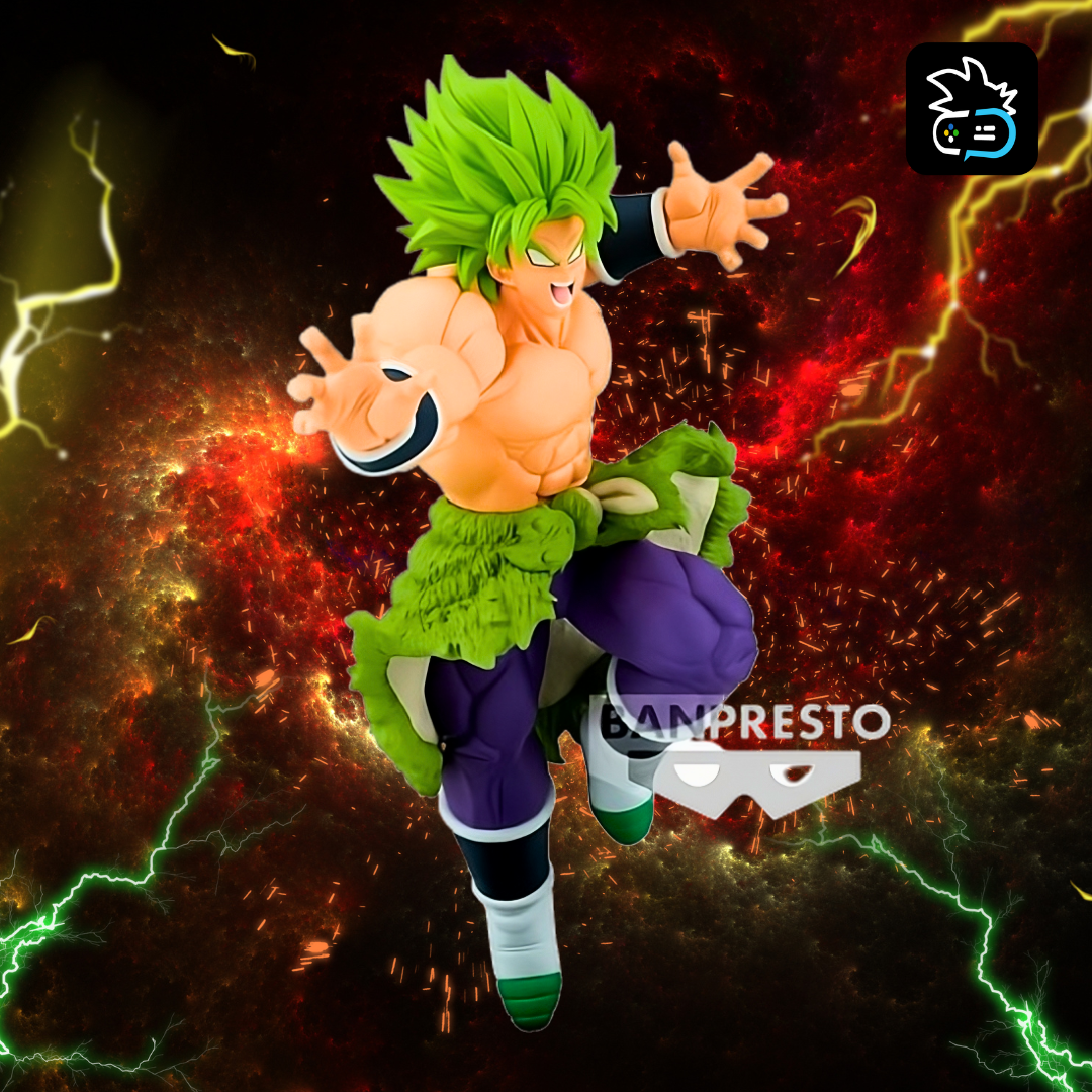 Figura Super Saiyan Broly Vs Ssgss Gogeta Match Makers Dragon Ball Super 19cm