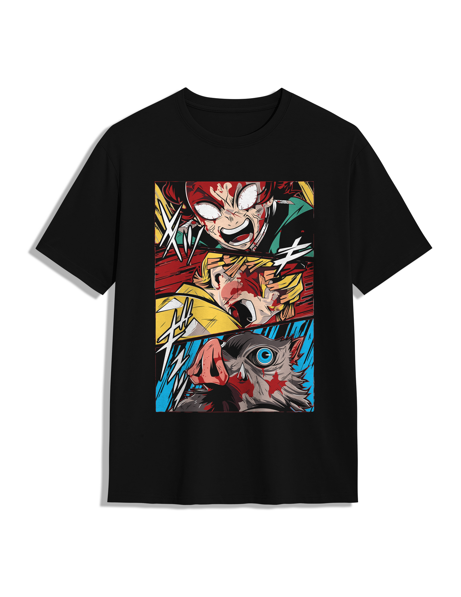 Camiseta Demon Slayer: Fierce Trio