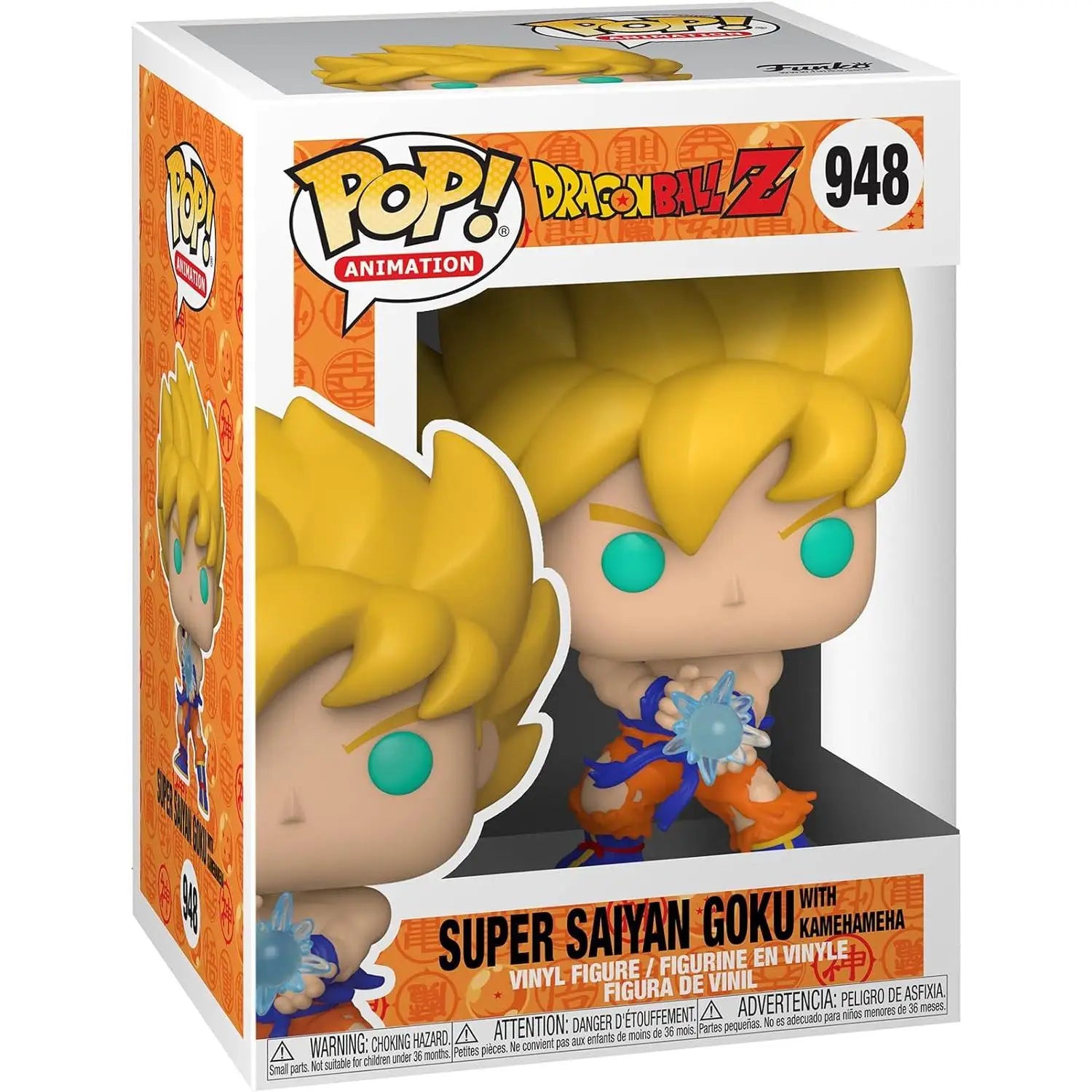 Funko Pop! Dragon Ball Z - Goku SS con Onda Kamehame