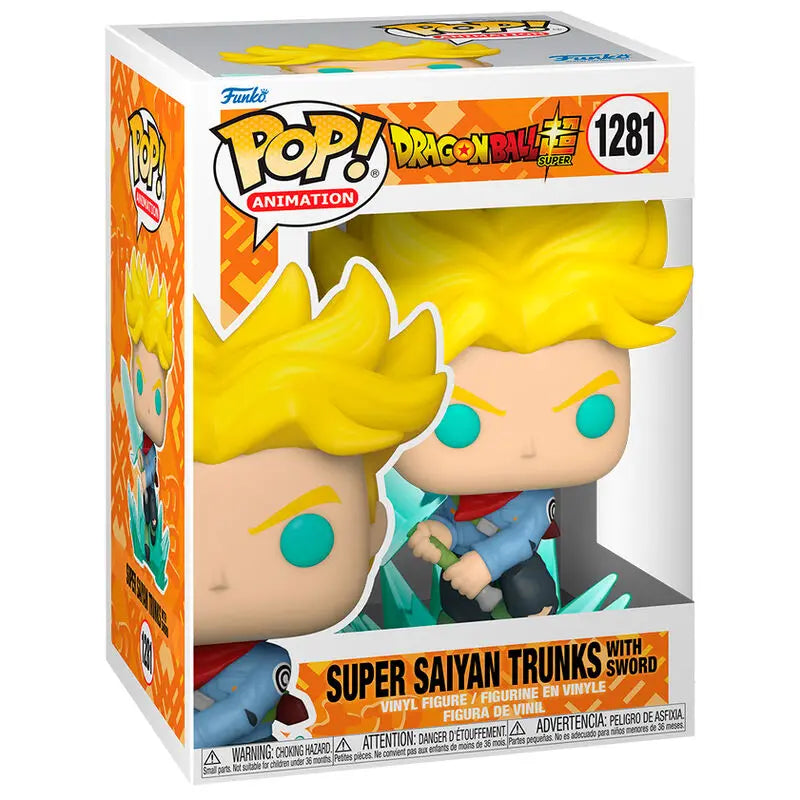 Funko Pop! Dragon Ball Super - Trunks Super Saiyan con Espada