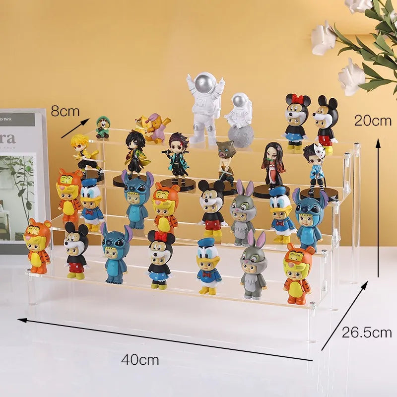 1-5 Tier Acrylic Display Stand