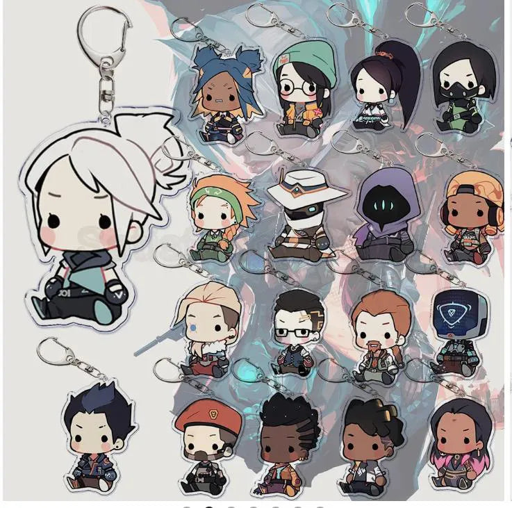 Valorant Character Keychains