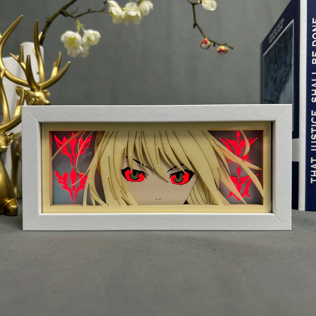 Saber - Fate Stay Night Light Box