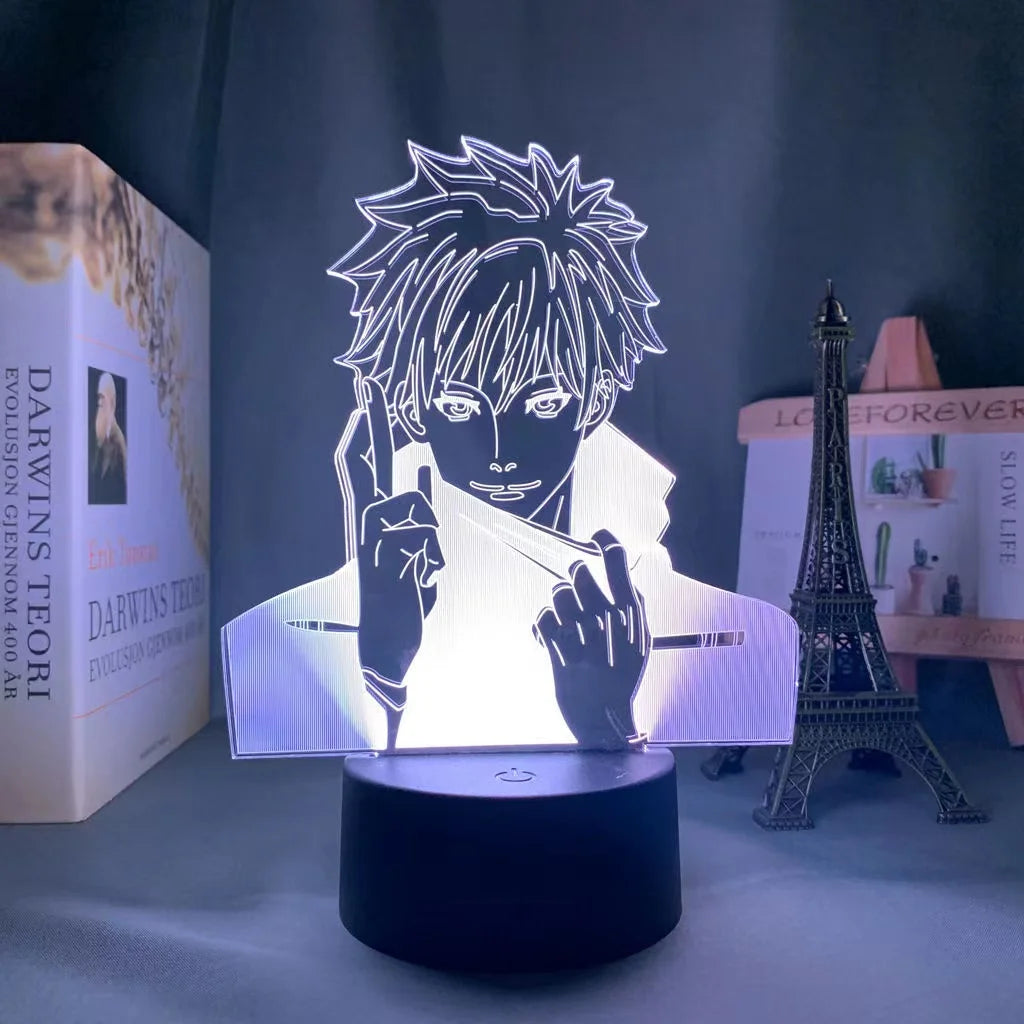 Lámpara LED 3D Jujutsu Kaisen