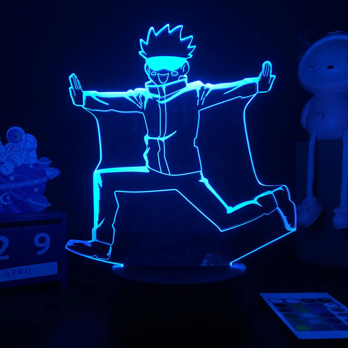 Lámpara LED 3D Jujutsu Kaisen