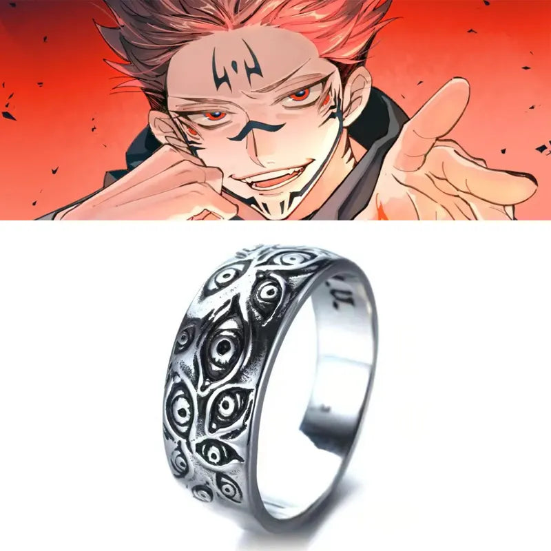 Jujutsu Kaisen Black Dead Eye Ring
