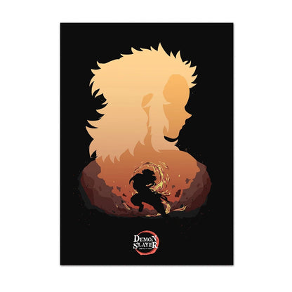 Demon Slayer Character Posters without frame