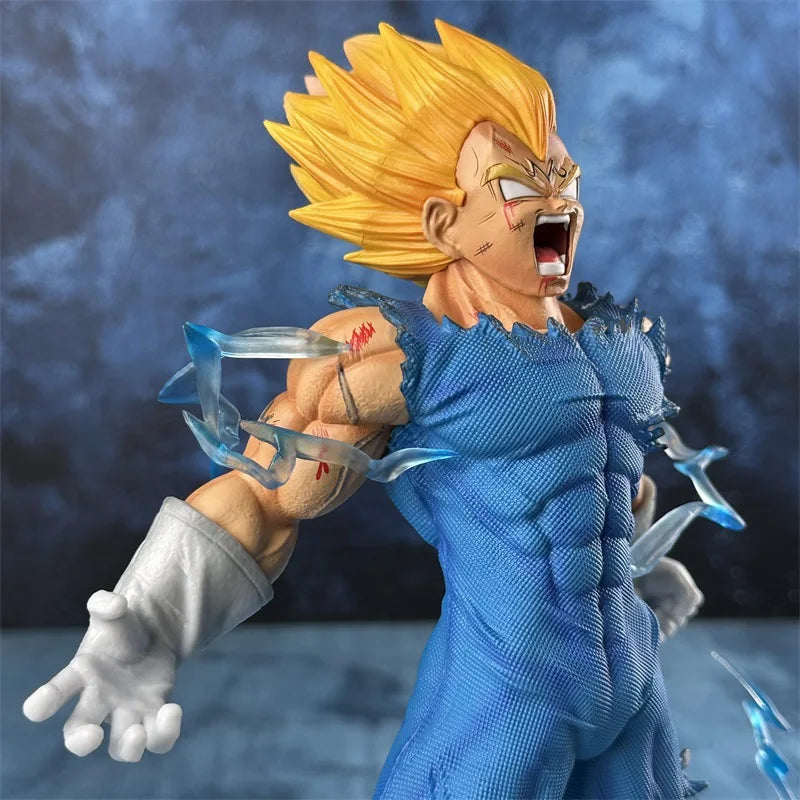 Figura Majin Vegeta 27 cm - Dragon Ball Z | Super Saiyan Autodestrucción