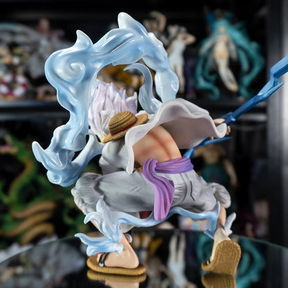 One Piece Figure 19cm of Luffy Gear 5 in Action