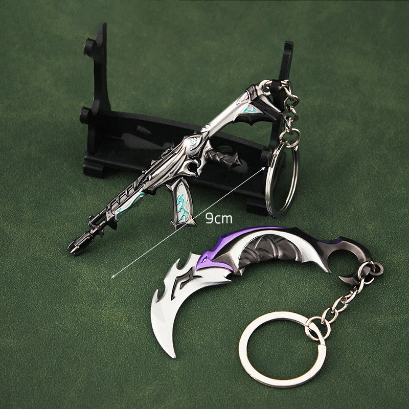 Valorant Skins Weapons Keychain
