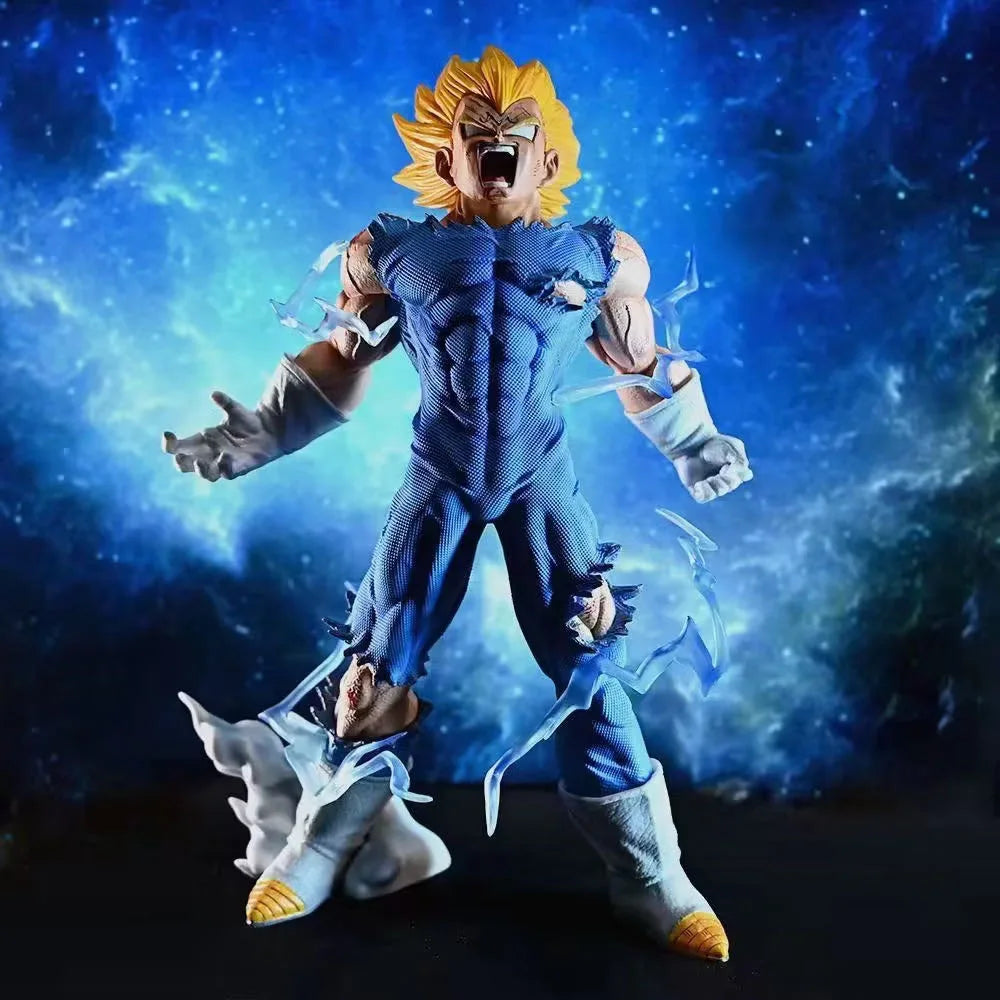 Figura Majin Vegeta 27 cm - Dragon Ball Z | Super Saiyan Autodestrucción