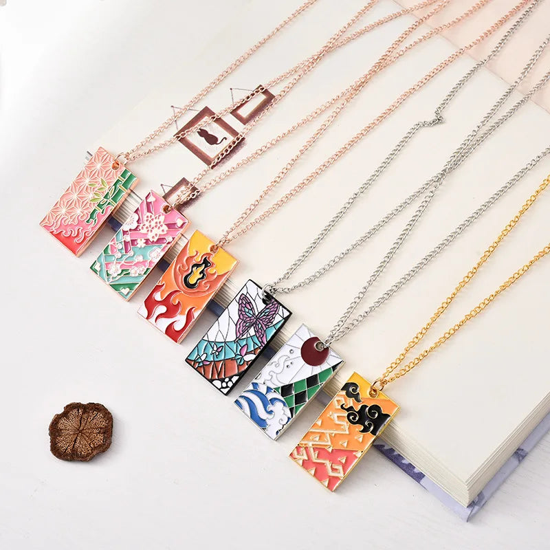 Demon Slayer Metal Pendant