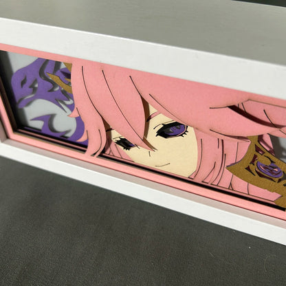 Yae Miko - Genshin Impact Light Box