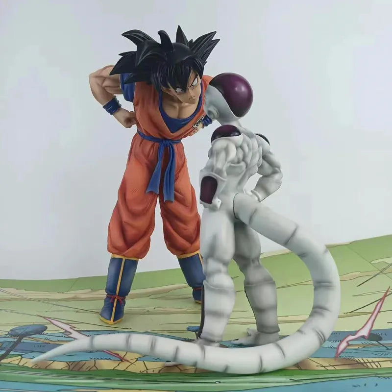 Figuras Dragon Ball Z Freezer Vs Son Goku 24cm