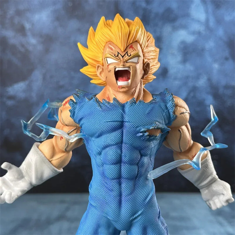 Figura Majin Vegeta 27 cm - Dragon Ball Z | Super Saiyan Autodestrucción