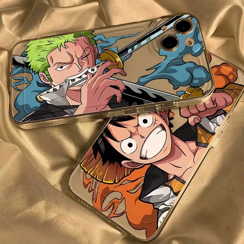 One Piece Luffy &amp;amp; Zoro iPhone Case