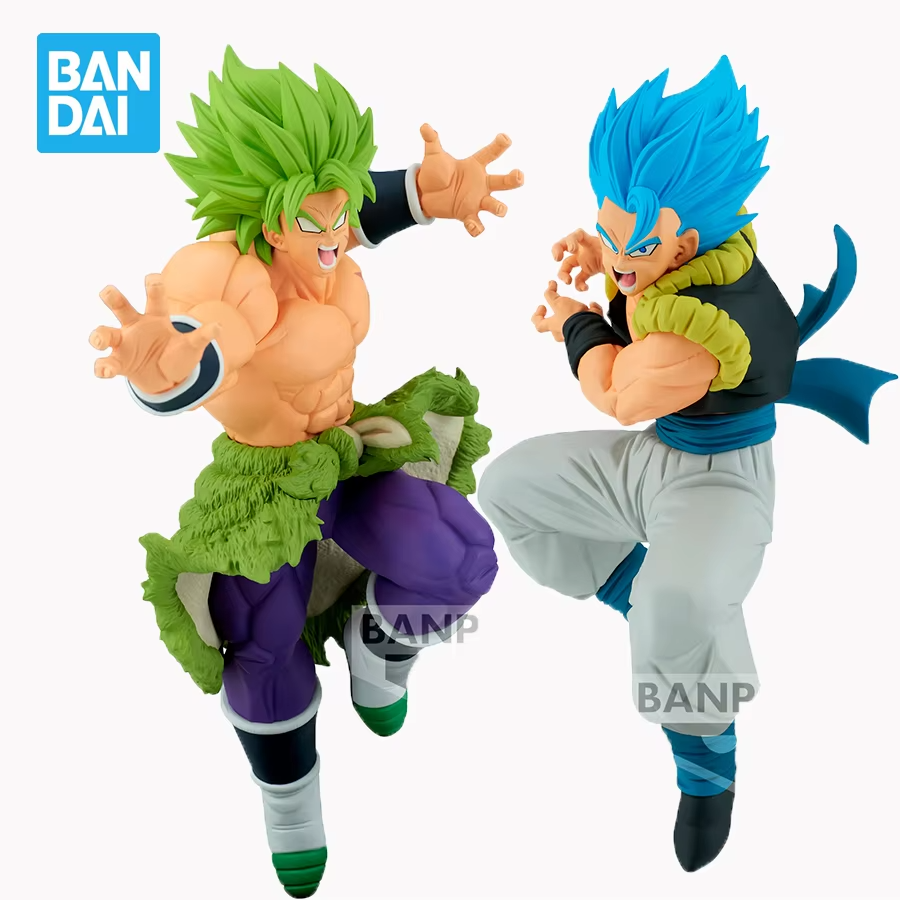 Figura SSGSS Gogeta vs SS Broly Match Makers Dragon Ball Super 12cm