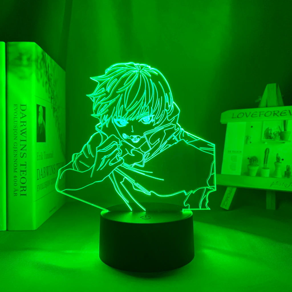 Lámpara LED 3D Jujutsu Kaisen