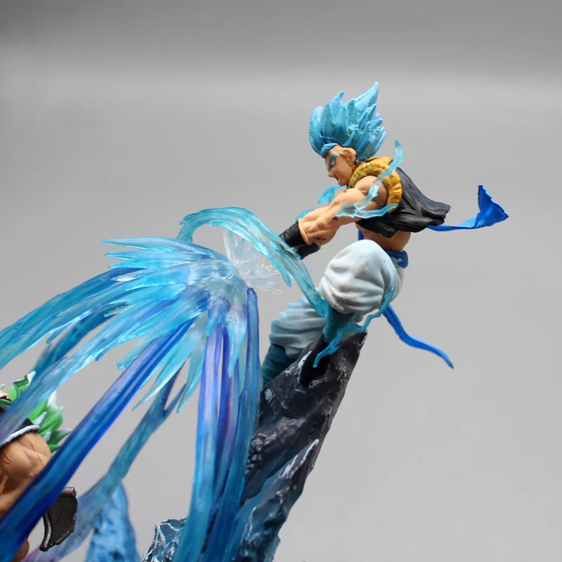 Figura Dragon Ball Broly Vs Gogeta 20cm