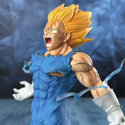 Figura Majin Vegeta 27 cm - Dragon Ball Z | Super Saiyan Autodestrucción