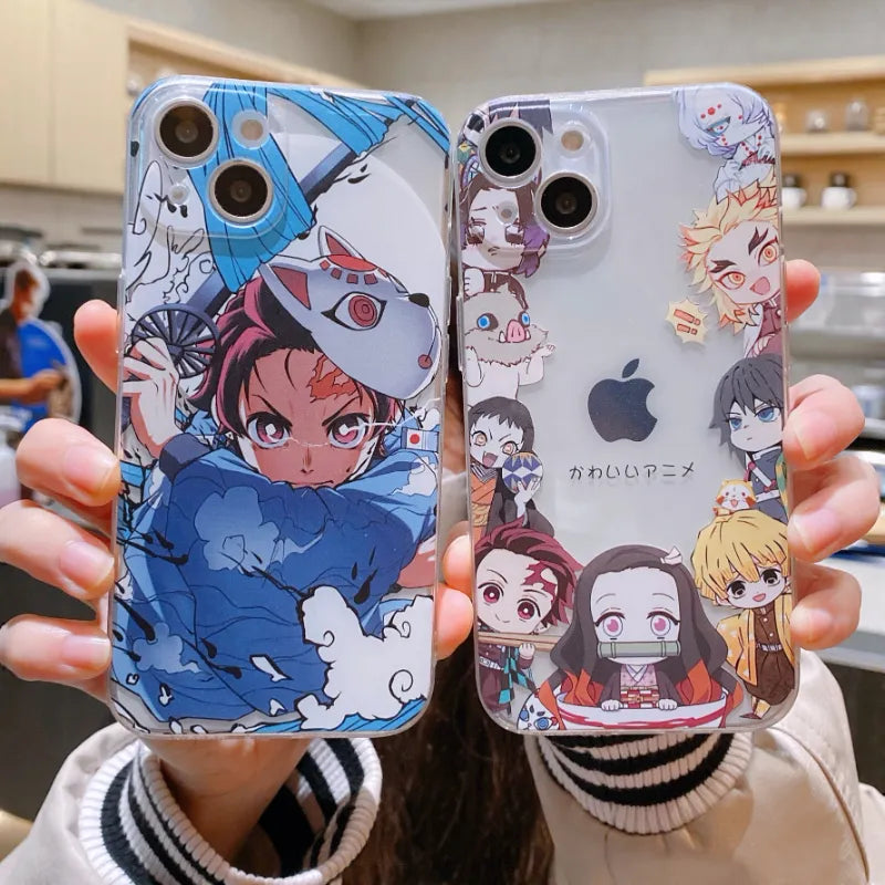 Funda iPhone Demon Slayer Silicona