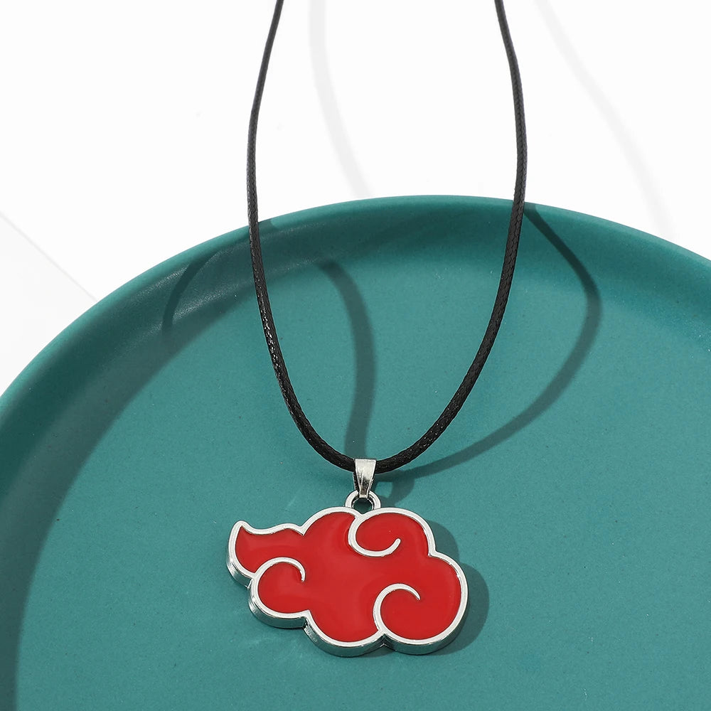 Naruto Pendant - Akatsuki Red Cloud