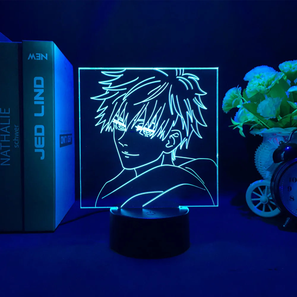 Lámpara LED 3D Jujutsu Kaisen