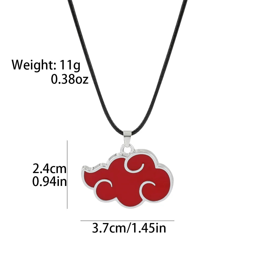 Naruto Pendant - Akatsuki Red Cloud