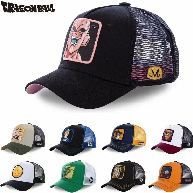 Gorras de Dragon Ball Z - Unisex con Visera