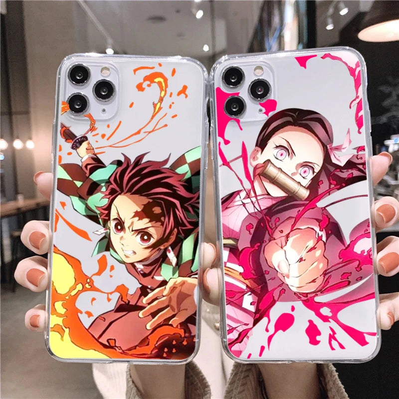 Funda iPhone Demon Slayer Silicona