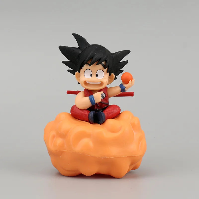 Dragon Ball Goku figure in the cloud