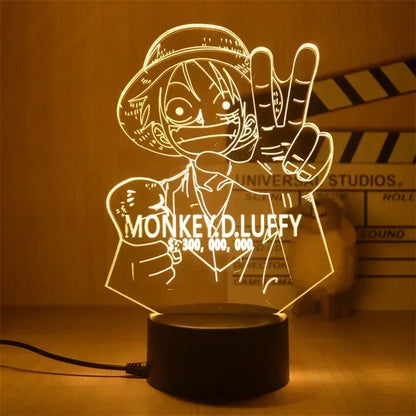 Lámpara LED 3D One Piece