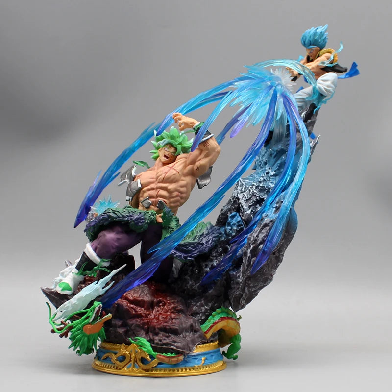 Figura Dragon Ball Broly Vs Gogeta 20cm