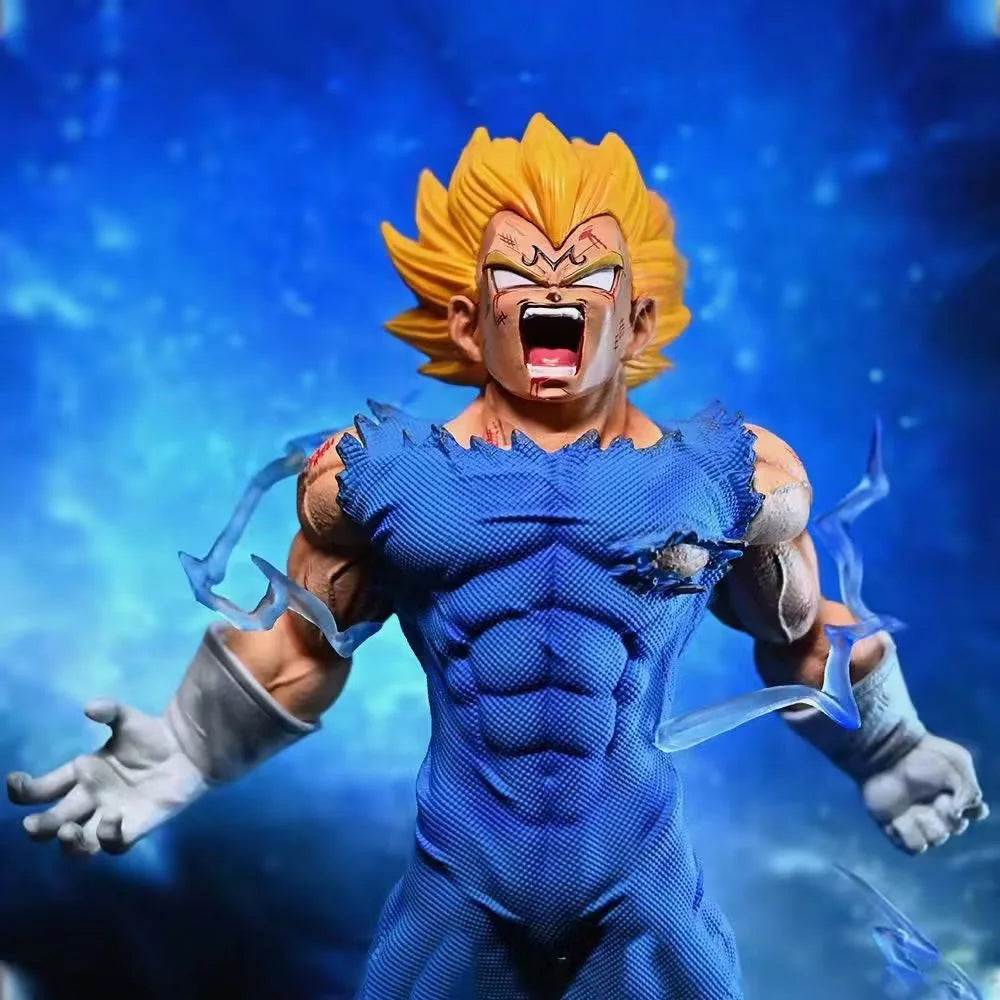 Figura Majin Vegeta 27 cm - Dragon Ball Z | Super Saiyan Autodestrucción