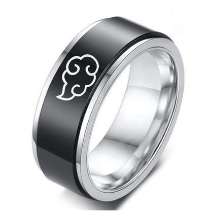 Naruto Stainless Steel Ring 8mm