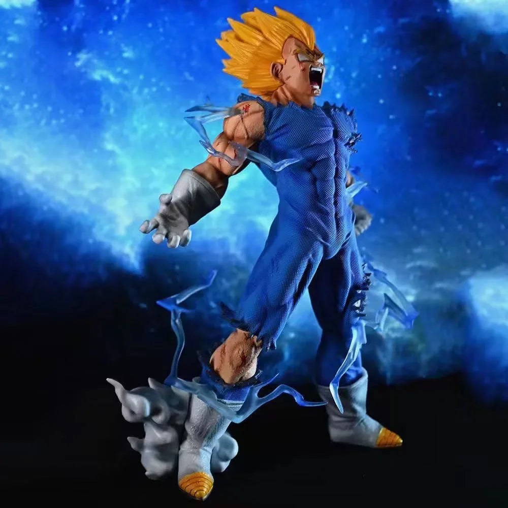 Figura Majin Vegeta 27 cm - Dragon Ball Z | Super Saiyan Autodestrucción