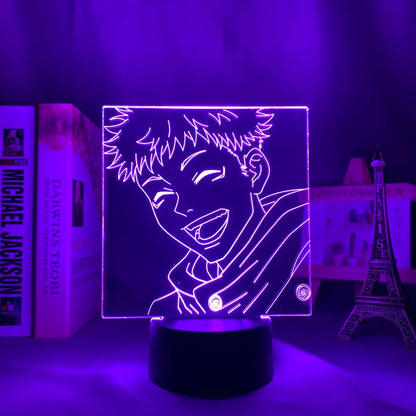 Lámpara LED 3D Jujutsu Kaisen