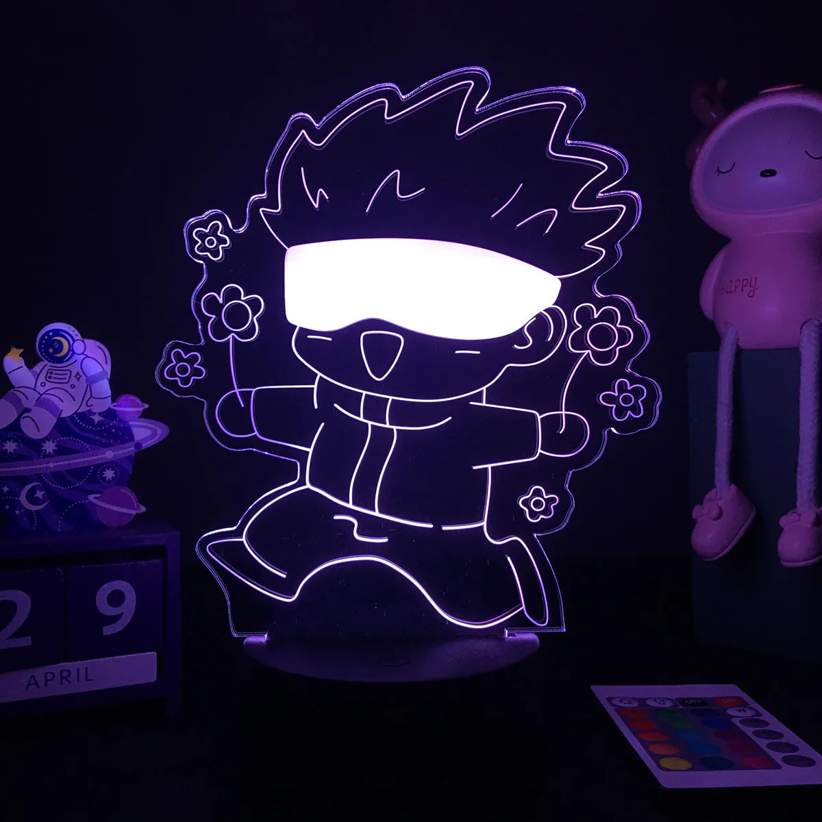 Lámpara LED 3D Jujutsu Kaisen