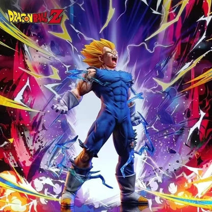 Figura Majin Vegeta 27 cm - Dragon Ball Z | Super Saiyan Autodestrucción