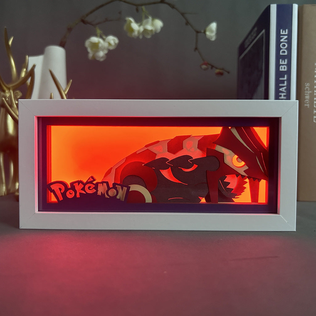 Groudon - Pokemon Light Box