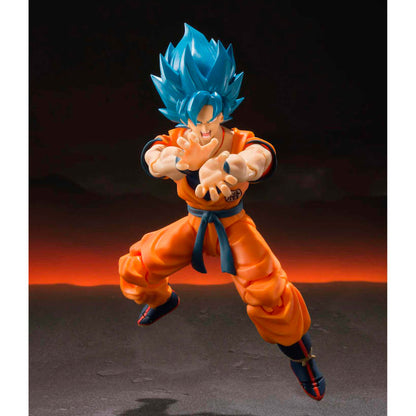 Figura Super Saiyan God Super Saiyan Son Goku Dragon Ball Super Broly 14cm