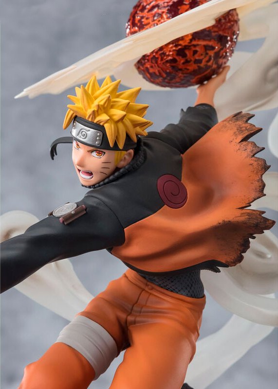 Figura Figuarts Zero Naruto Uzumaki Sage Lava Release Rasenshuriken Naruto Shippuden 24cm