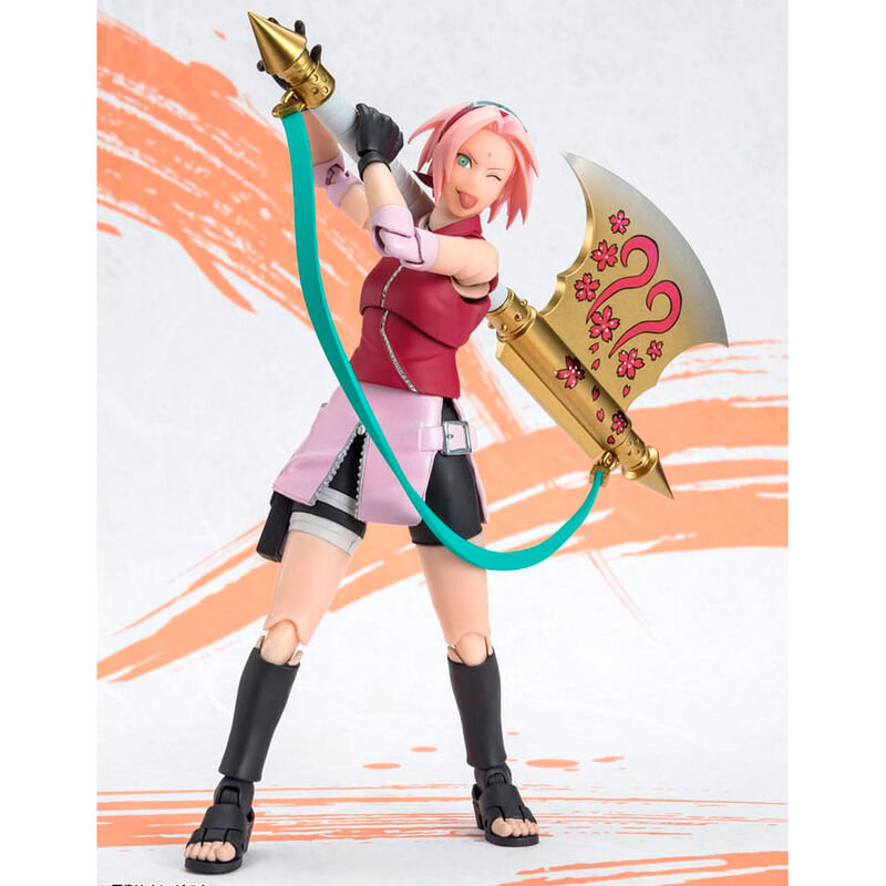 Figura S.H. Figuarts Sakura Haruno Naruto OP99 Edition Naruto Shippuden 14cm