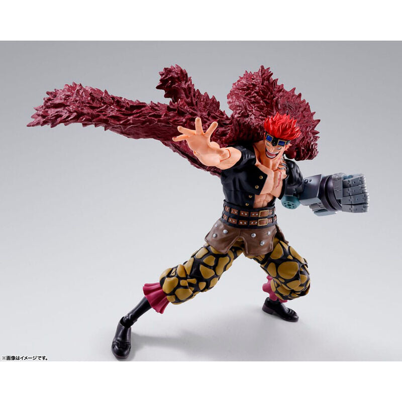 Figura S.H Figuarts Eustass Kids the Raid on Onigashima One Piece 18cm