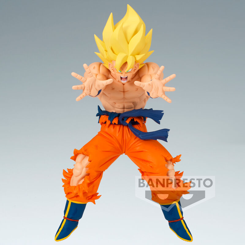 Imagen 2 de Figura Super Saiyan Son Goku Vs. Cooler Match Makers Dragon Ball Z 14Cm