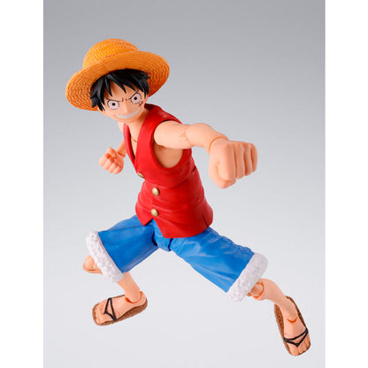 Figura S.H Figuarts Monkey D Luffy Romance Dawn One Piece 14cm